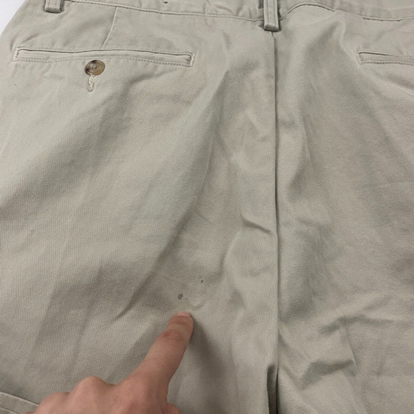 Polo Ralph Lauren CLASSIC FIT Khaki Chino Pants Flat Front 34x32 (35x31) Cotton - Picture 11 of 13